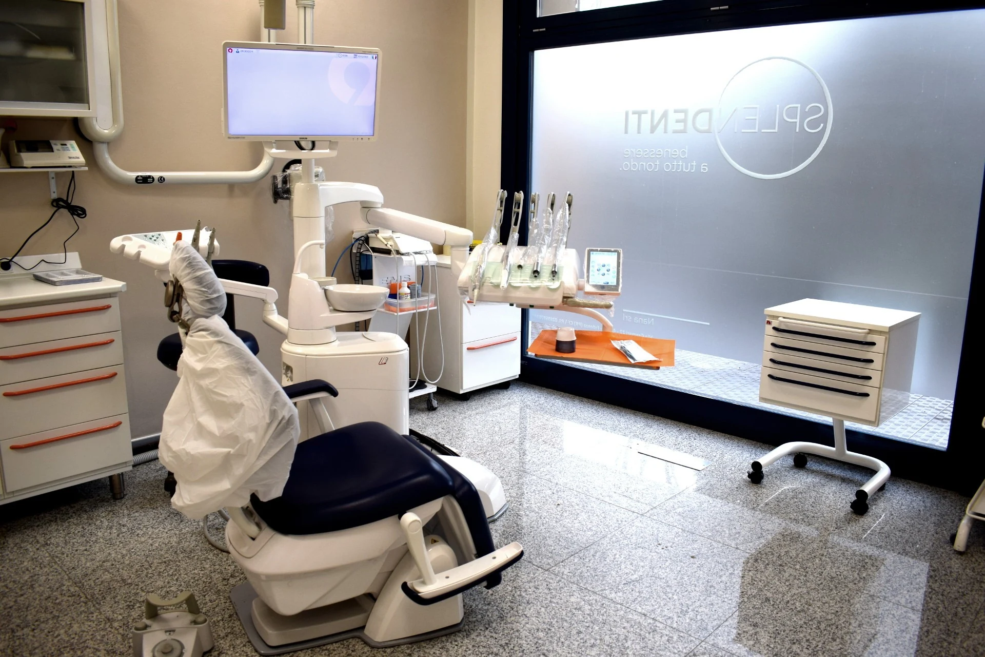 Ambienti dello studio Splendenti a Fidenza